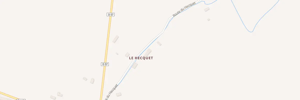 Plan du 6 Le Hecquet à Feugères
