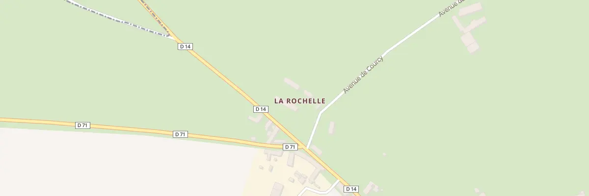 Plan du 1 Av de Courcy à Fontenay-sur-Mer