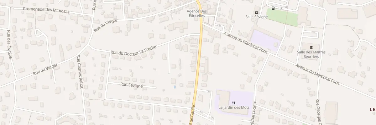 Plan du 12 Av du Général de Gaulle à Martigné-Ferchaud