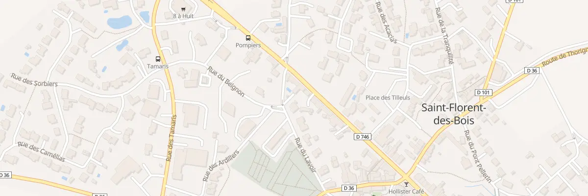 Plan du 17 Rue georges clemenceau à Rives de l’Yon
