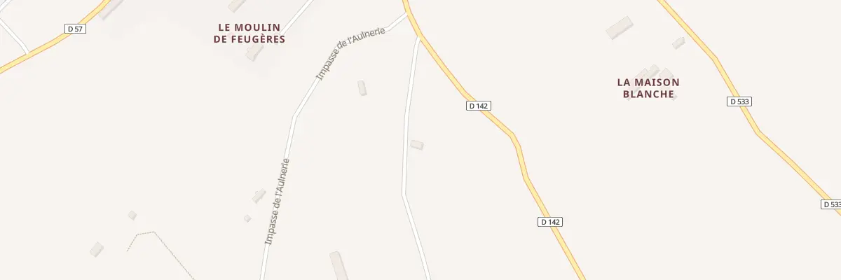 Plan du 1 L’Hotel Cauchard à Feugères