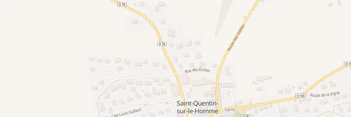Plan du 2 Cité des Quatre Vents à Saint-Quentin-sur-le-Homme
