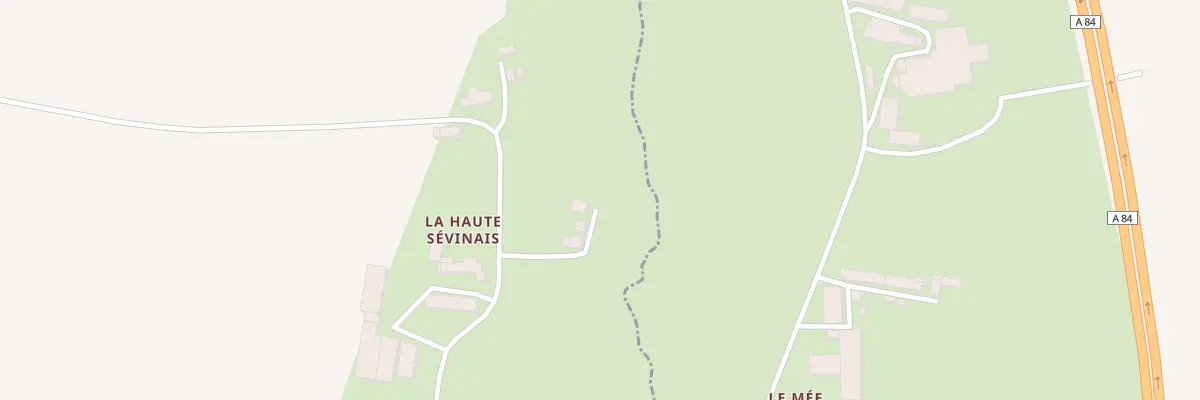 Plan du 5250 La Haute Sévinais aux Portes du Coglais