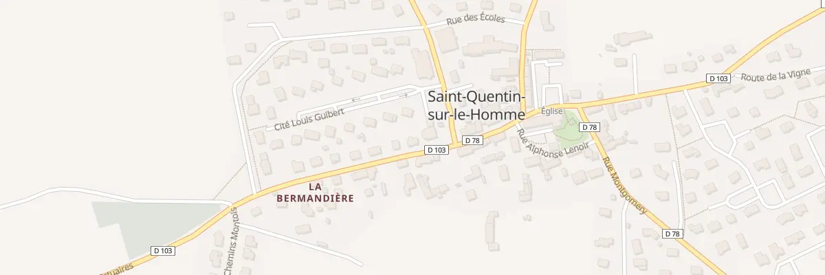 Plan du 22 Rue des Estuaires à Saint-Quentin-sur-le-Homme