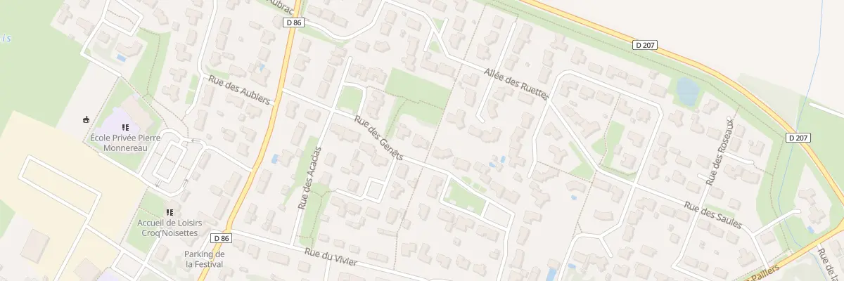 Plan du 4 Rue des genêts aux Brouzils