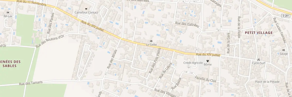 Plan du 39 Rue du Quatorze Juillet à Sainte-Marie-de-Ré