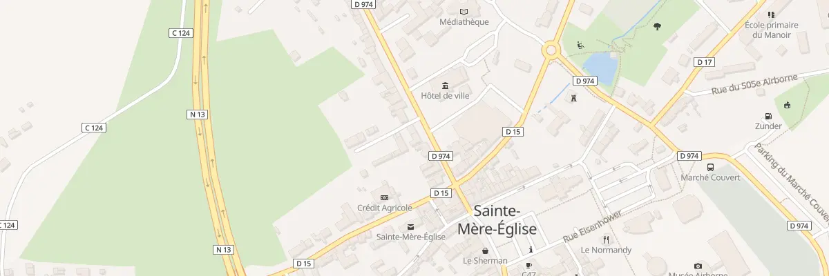 Plan du 7 Rue du Cap de Laine à Sainte-Mère-Église
