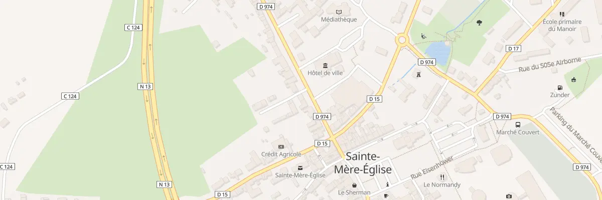 Plan du 9 Rue du Cap de Laine à Sainte-Mère-Église