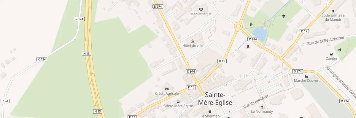 Plan du 11 Rue du Cap de Laine à Sainte-Mère-Église