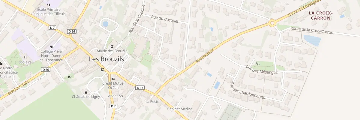 Plan du 35 Rue du vivier aux Brouzils