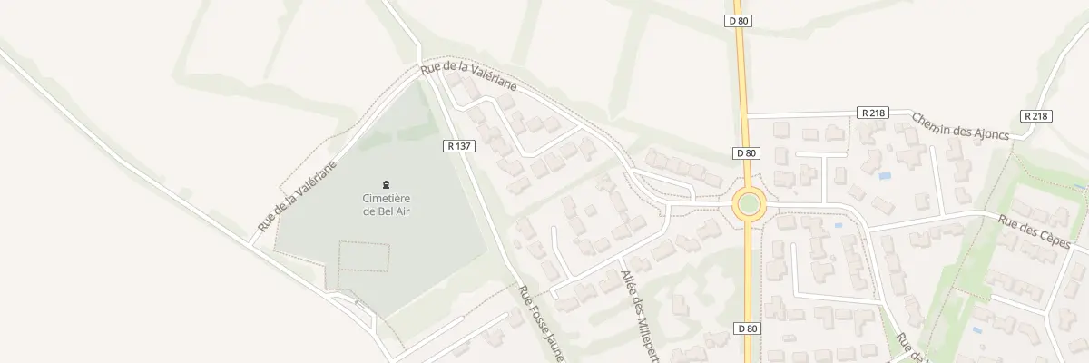 Plan du 10 Rue du romarin à La Ferrière
