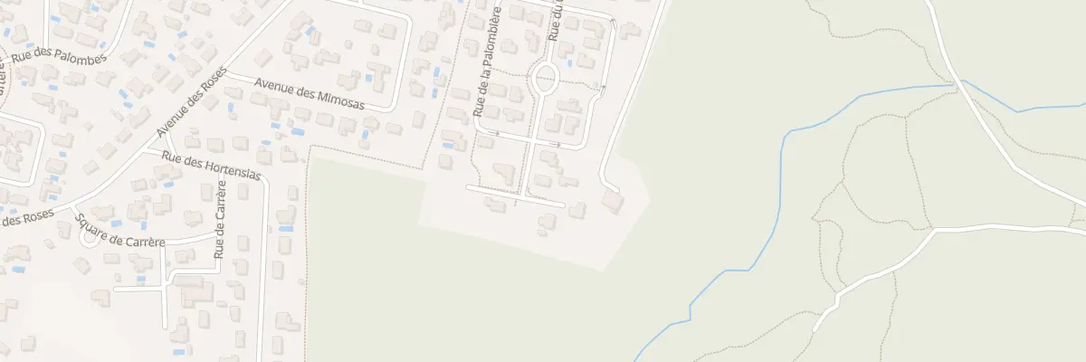 Plan du 1 Imp des Pantières à Tosse