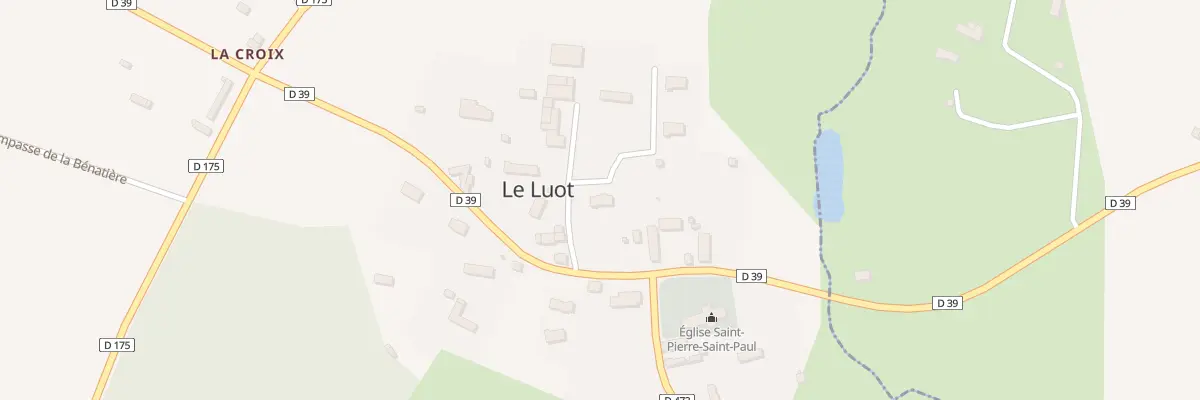 Plan du 3 La Croix du Bourg au Luot