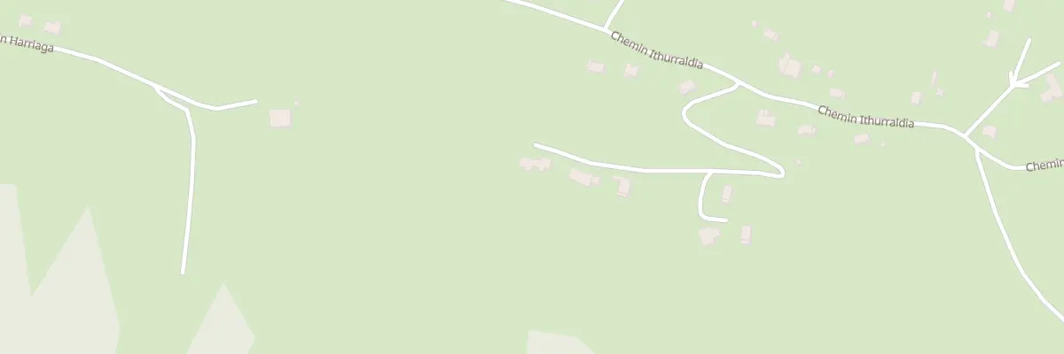Plan du 407 Che Leizarraga à Briscous