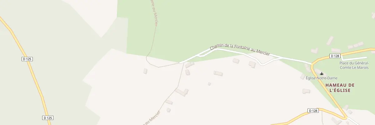 Plan du 7 Chem de la Fontaine Mercier au Vicel