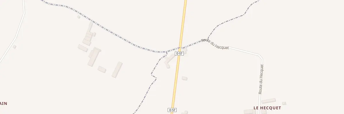 Plan du 3 Le Bosq à Feugères