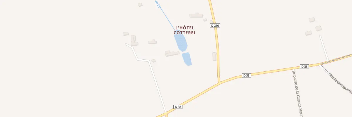 Plan du 7 L’Hotel Cotterel à Saint-Denis-le-Gast