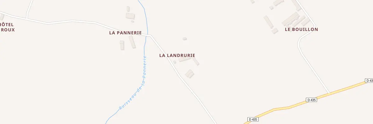 Plan du 180 Che de l’Hôtel au Roux à Hauteville-la-Guichard