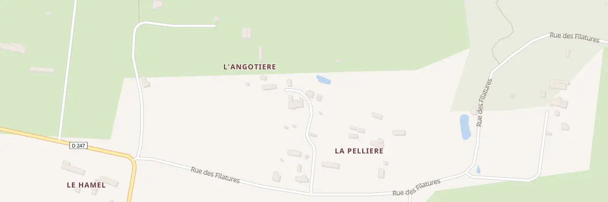 Plan du 97 Rue des Filatures à Saint-Senier-sous-Avranches