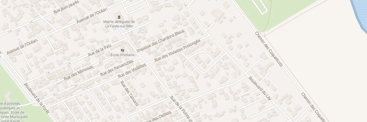 Plan du 20 Rue des garennes à L’Aiguillon-la-Presqu’île
