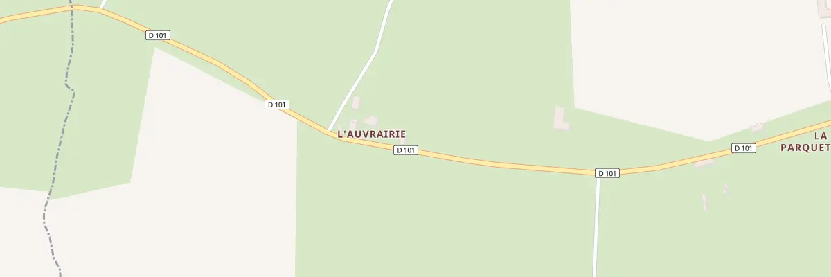 Plan du 32 Rte de Raids à Auxais