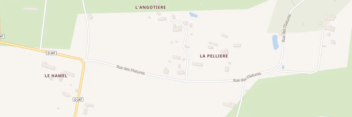 Plan du 103 Rue des Filatures à Saint-Senier-sous-Avranches