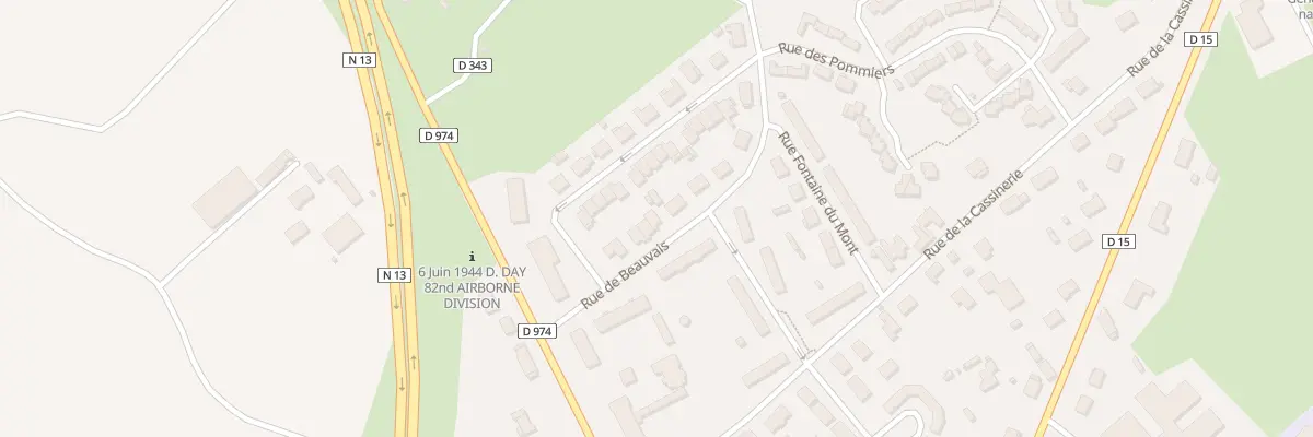 Plan du 8 Rue de Beauvais à Sainte-Mère-Église