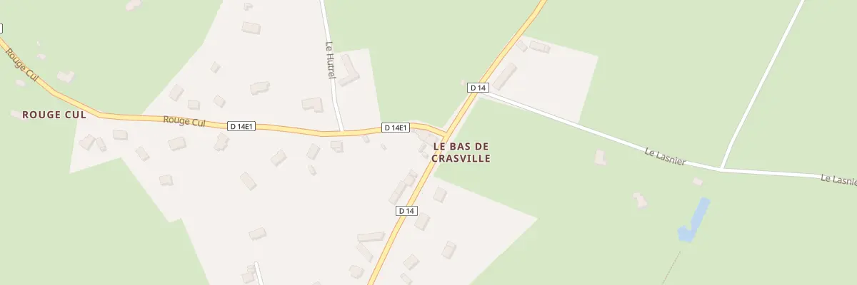 Plan du 19 Le Bas de Crasville à Crasville
