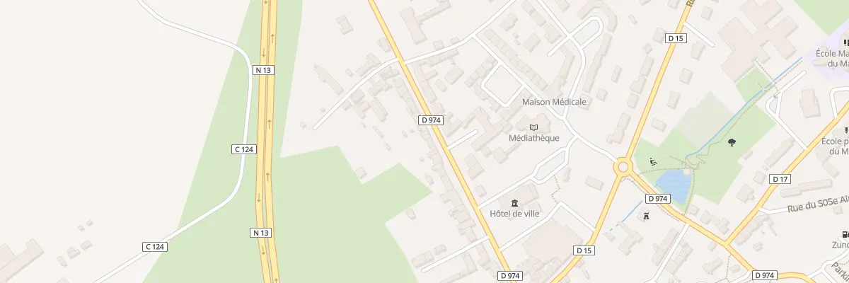 Plan du 35 Rue du Cap de Laine à Sainte-Mère-Église