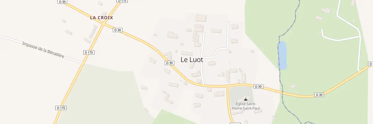 Plan du 6 Rue Liberation au Luot