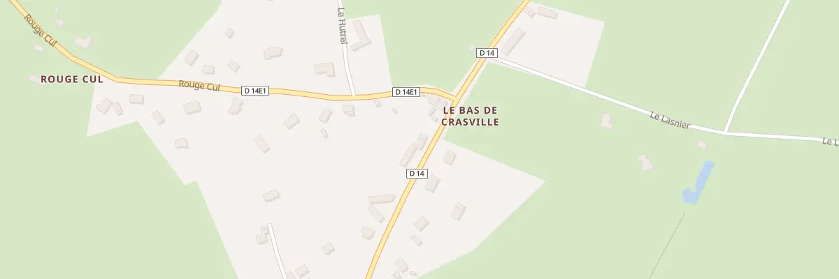 Plan du 17 Le Bas de Crasville à Crasville