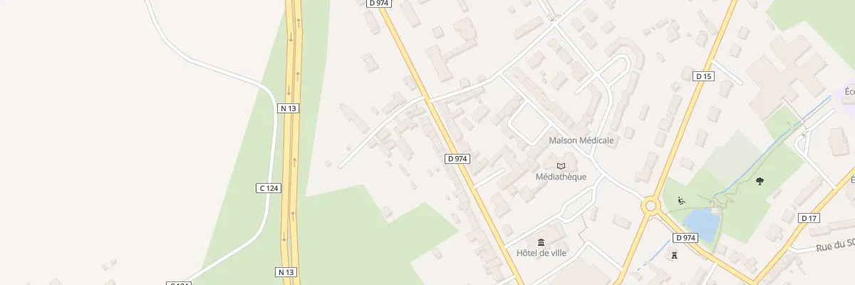 Plan du 43 Rue du Cap de Laine à Sainte-Mère-Église