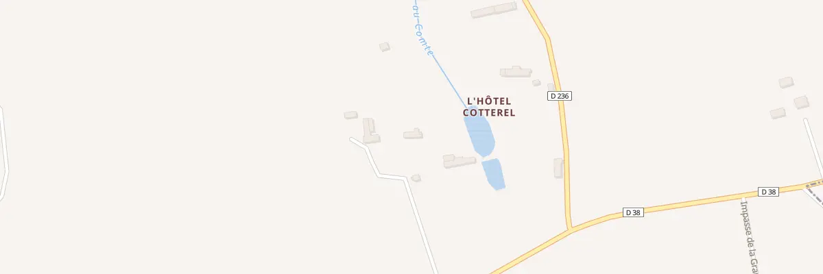 Plan du 5 L’Hotel Cotterel à Saint-Denis-le-Gast