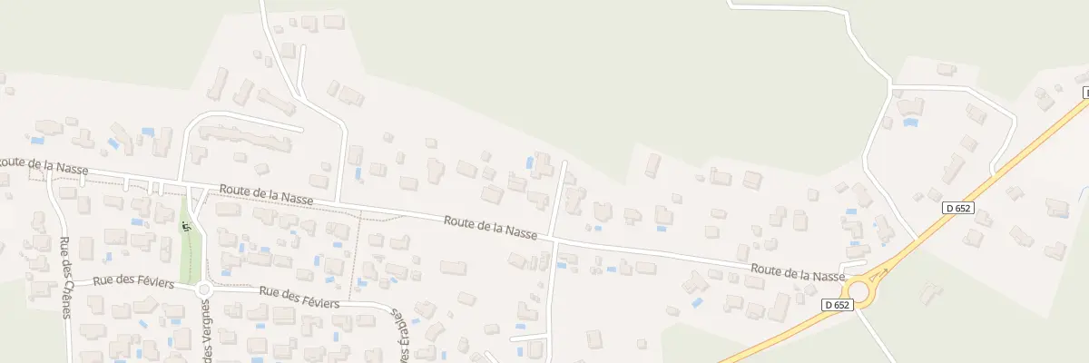Plan du 310 Rte de la Nasse à Léon