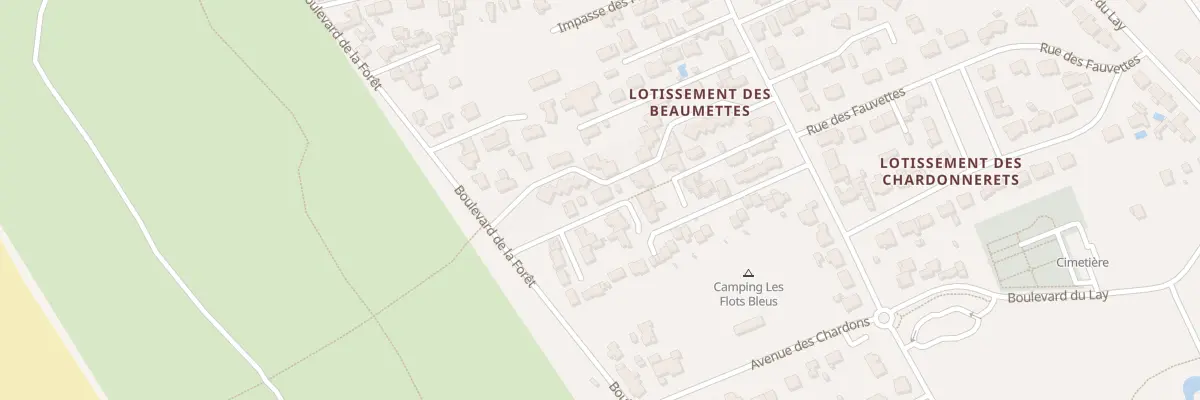 Plan du 91T Bd de la Forêt à L’Aiguillon-la-Presqu’île