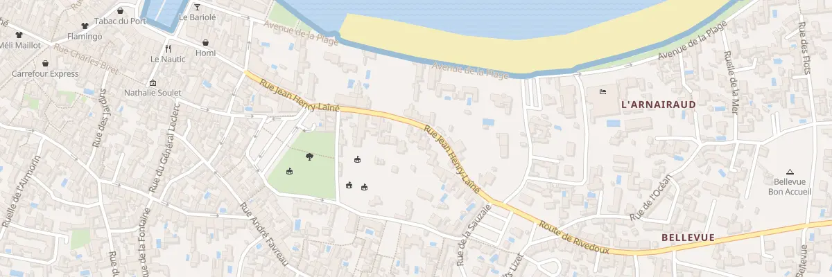 Plan du 34 Rue Jean Henry Laine à La Flotte