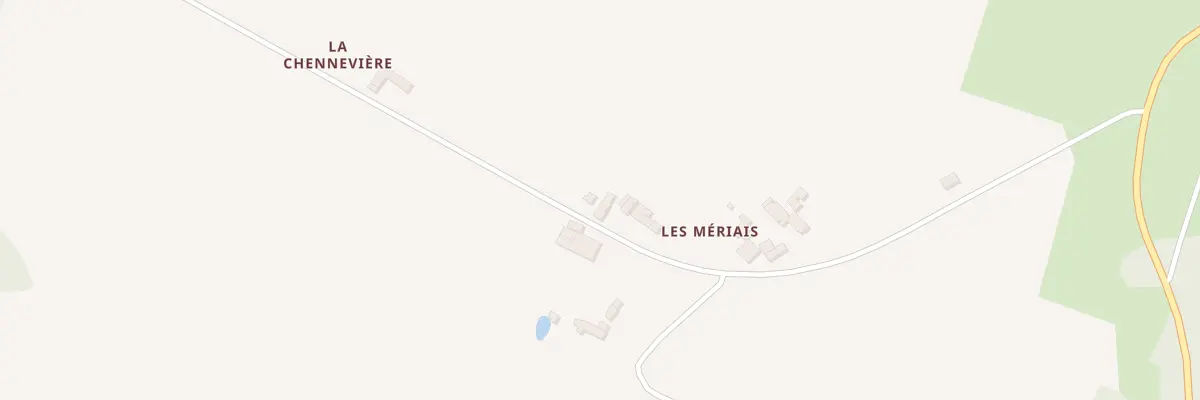 Plan du 5188 La Mériais à Champeaux