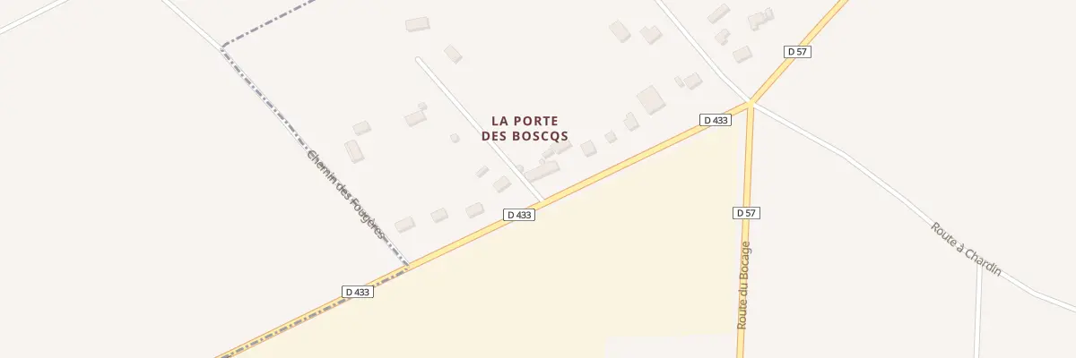 Plan du 20 La Porte des Boscqs à Marchésieux