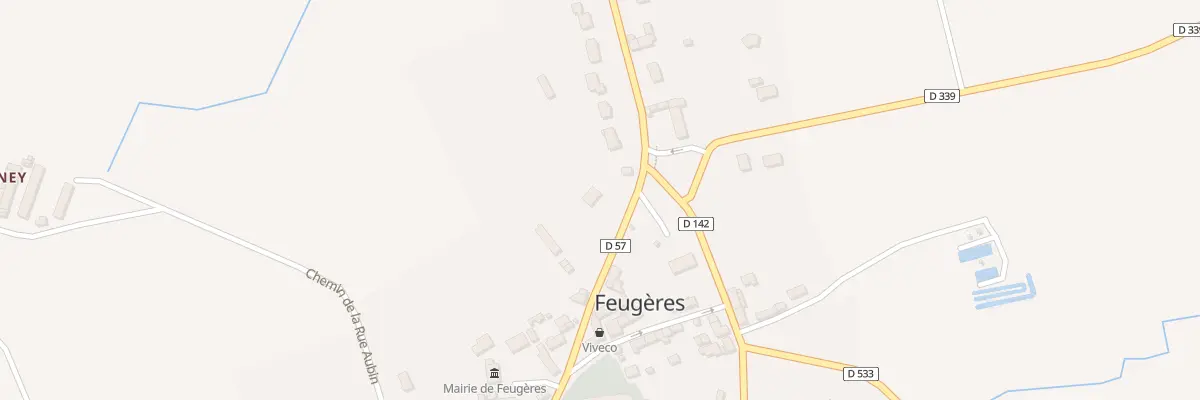Plan du 9 Le Bourg à Feugères
