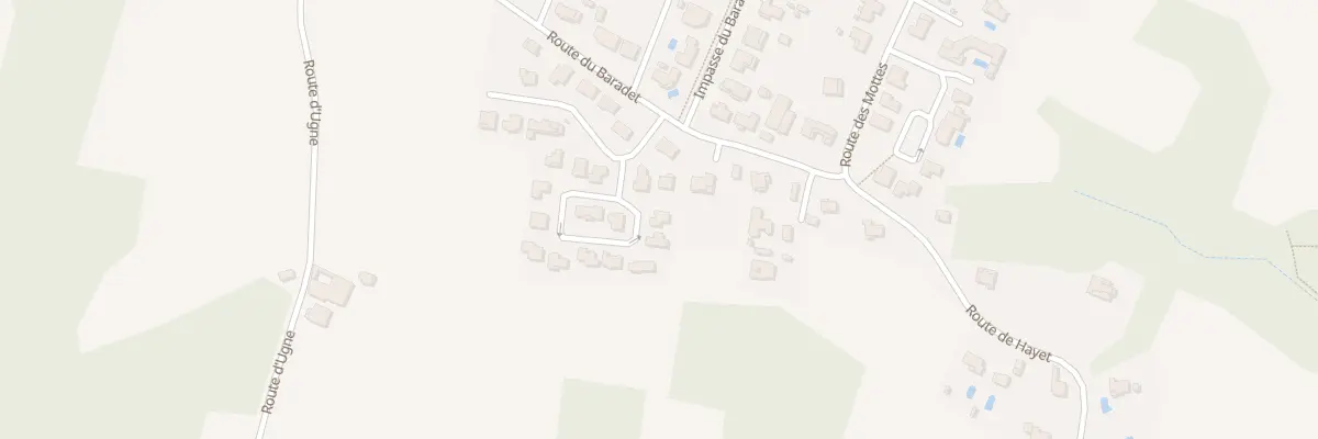 Plan du 340 Lot Haureil à Saubrigues