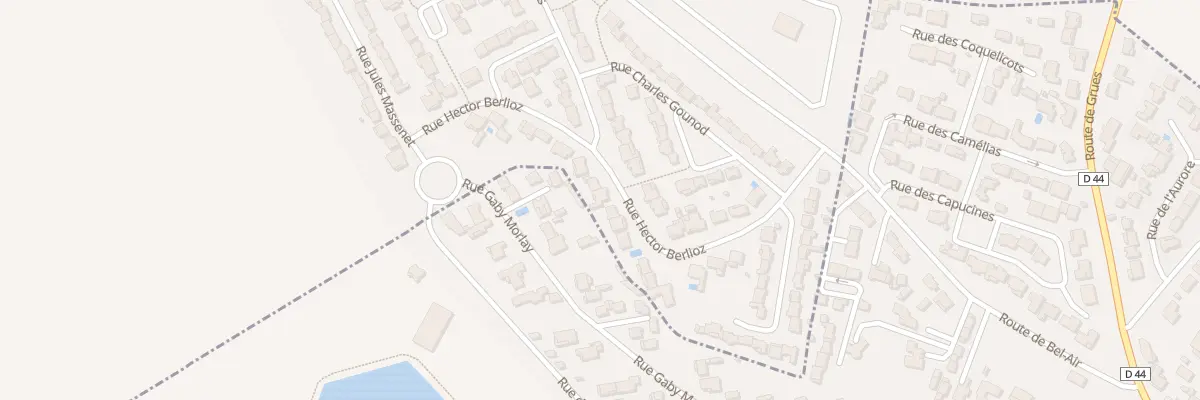 Plan du 27 Rue hector berlioz à Grues