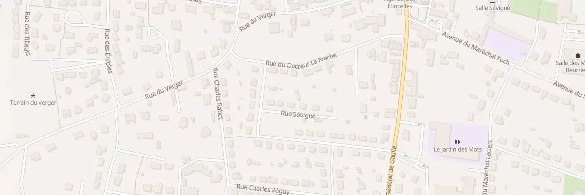 Plan du 3 Rue Sevigne à Martigné-Ferchaud