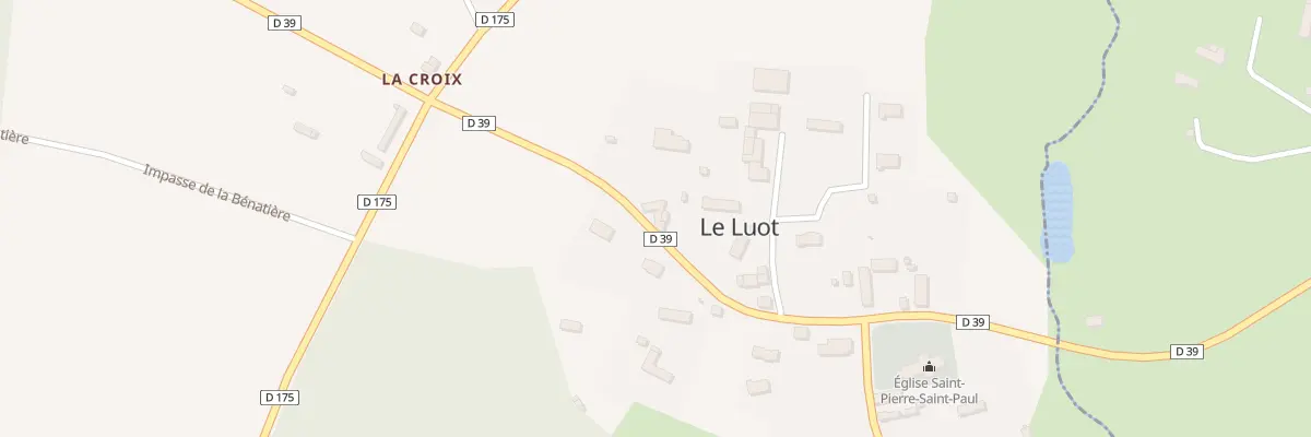 Plan du 8 Rue Liberation au Luot