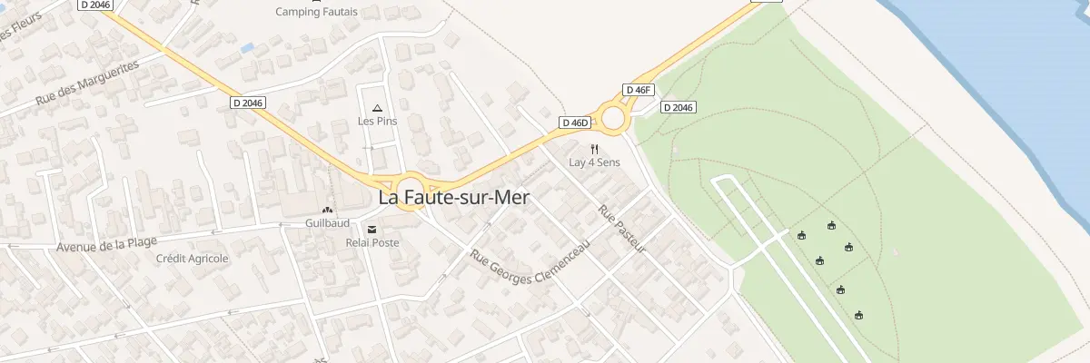 Plan du 1 Rue pasteur à L’Aiguillon-la-Presqu’île