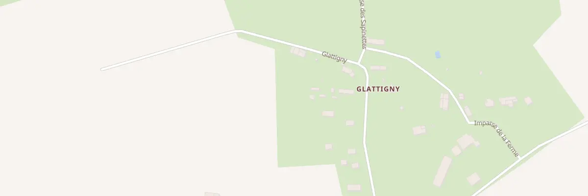 Plan du 13B Glattigny à Saint-Loup