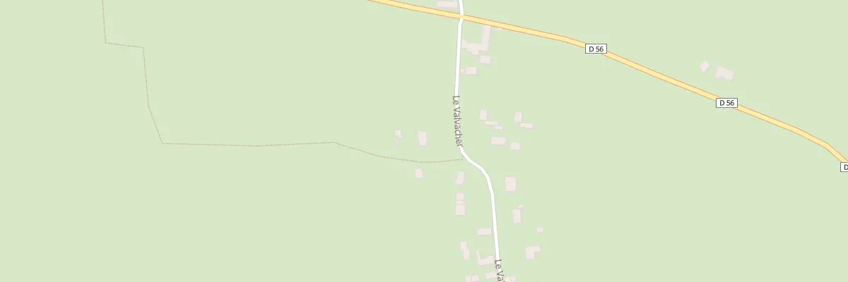Plan du 6 Le Valvacher à Quettehou