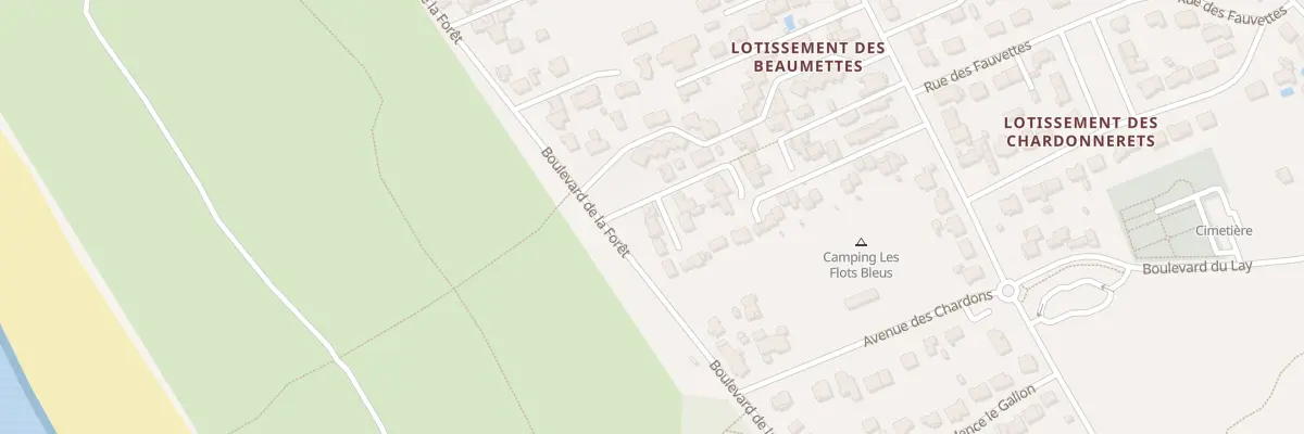 Plan du 93B Bd de la Forêt à L’Aiguillon-la-Presqu’île