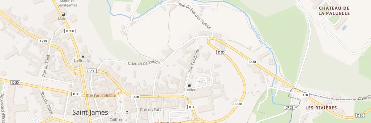 Plan du 9176 Rue Pendante - St-James à Saint-James