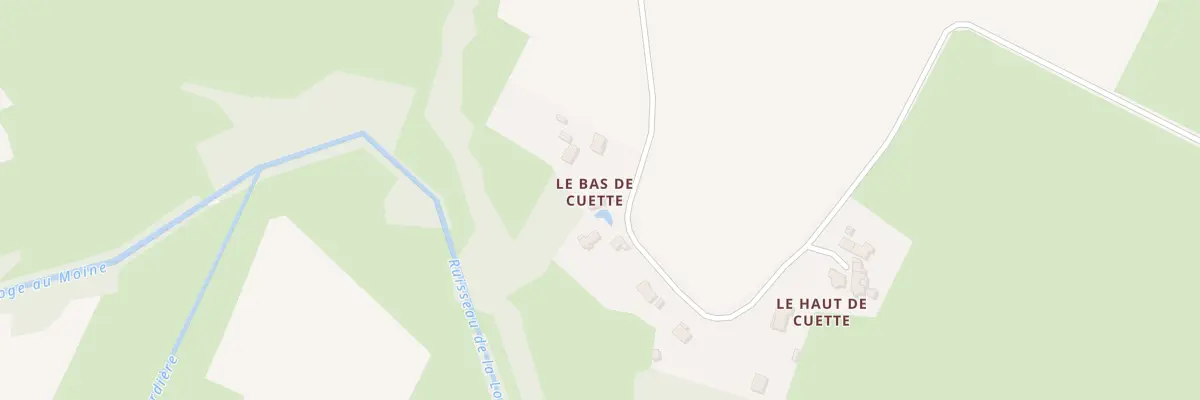 Plan du 53 La Cuette à Couffé