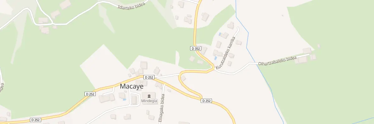 Plan du 7340 Irigoinia à Macaye